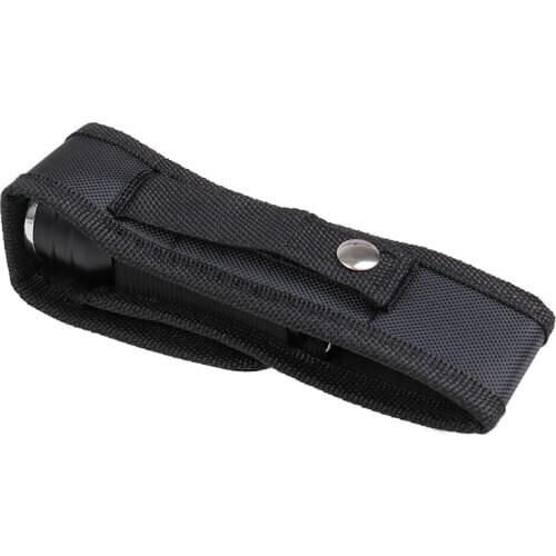 Tactical 360 Degrees Rotatable Flashlight Pouch Holster Torch Case for Belt Torch Cover Hunting Lighting Accessories