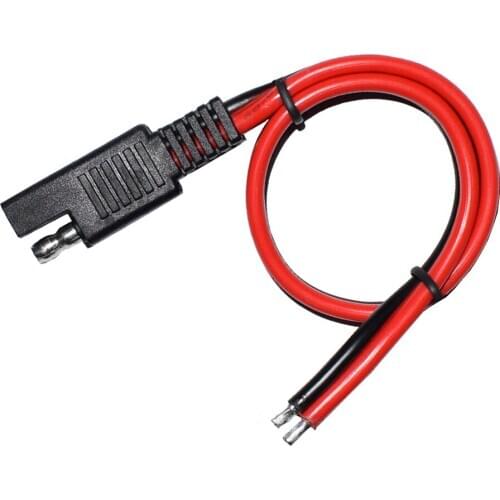 SAE Plug 30CM SAE Power Automotive Extension Cable 14AWG Quick Disconnect Plug for Car Motorcycle Solar Panel Battery Chargers