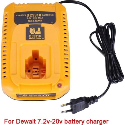 DC9310 18V Battery Charger for Dewalt 7.2V-18V NiCd NiMh Battery DC9096 DC9098 DC9099 DW9099 DW9072 DW9057 DW9091 DW9094 DC9071