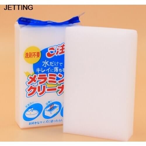 Car Window Cleaning Melamine Sponge Magic Sponge Eraser Melamine Cleaner White Car Magic Eraser Car Care