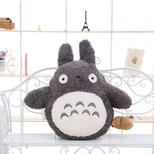 1pc 20cm Famous Cartoon Style Plush Totoro Toy Stuffed Baby Doll Cute Movie Character Birthday Gift Toys for Children Kids