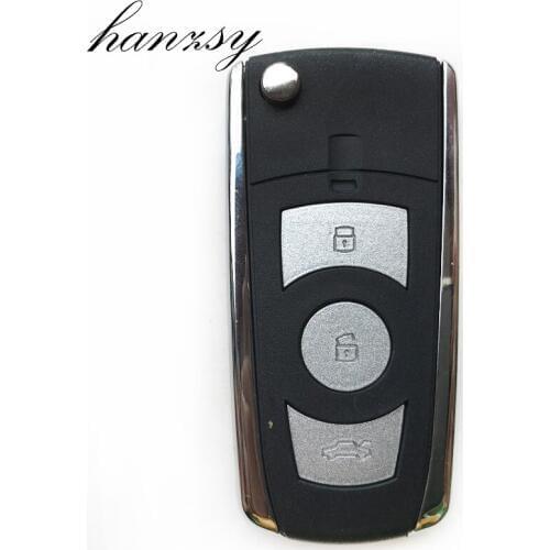 4 Buttons Modified Remote Key Case For kia CERATO/New Sorento/Carens Replaceable Car Flip Folding Key cover Fob uncut Blade