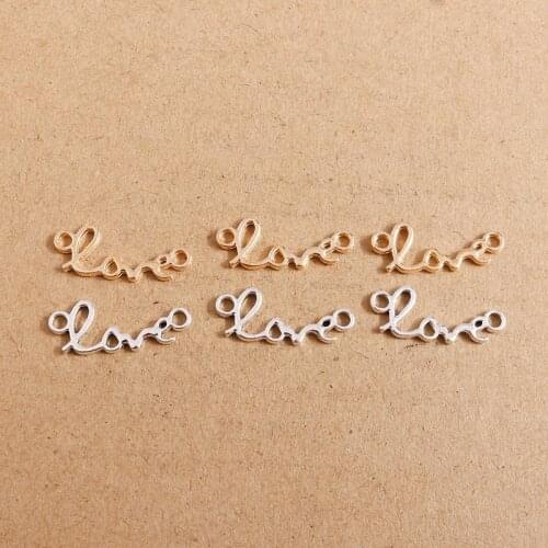 30pcs Charms for Jewelry Making 10*24mm Gold Color Plated Metal Pendant Necklace Bracelets Charms DIY Handmade Crafts