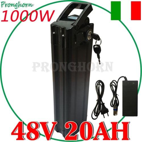 48V Lithium Battery 48V 20Ah 18Ah 15Ah 13Ah 12Ah 10Ah 9Ah 8Ah Electric Bike Battery For 48V 1000W 750W 500W E-bike Battery Motor