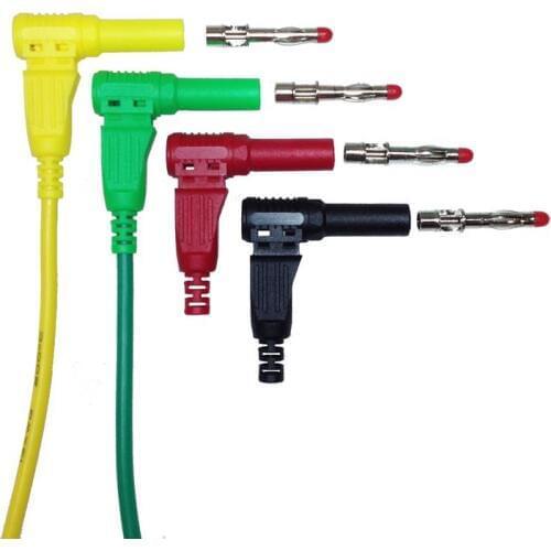 5pcs 4mm Banana Plug For Multimeter Solder Connection Speaker Wire Connector BP4504