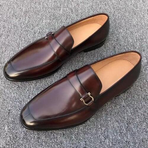 Berruti Chini Men's Patent Leather Shoes