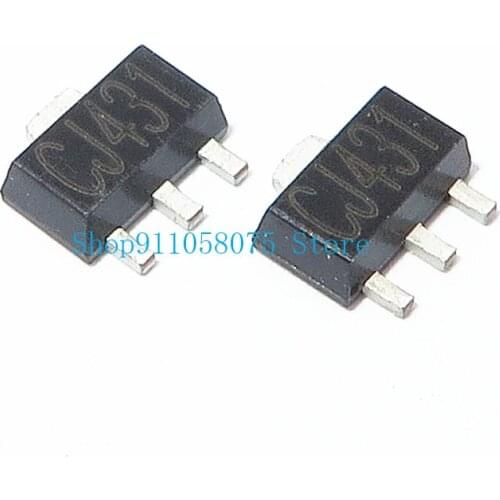 Free freight TL431 CJ431 SOT-89 100pcs