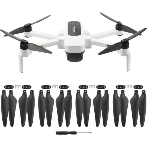 1/2/4Pairs Quick Release Propeller Base Screw Wrench Foldable Props Blades for Hubsan Zino H117S Aircraft RC Drone Accessories