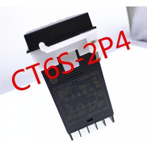 CT6S-2P4 100% New Original Genuine Multifunctional Timer Counter 100-240VAC 50-60Hz