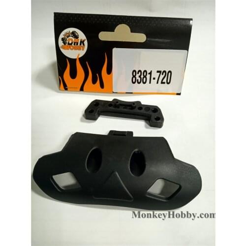 DHK RC CAR PARTS 8381-720 Front bumper/ upper sus.arm mount-front