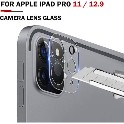 For Apple iPad Pro 12.9 2021 Black Circle Camera Lens Screen Protective Film For iPad Pro 11 2020 Full Cover Tempered Glass