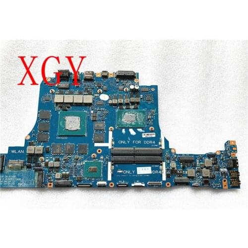 FOR DELL 15 R3 17 R4 Laptop motherboard CN-0D51CG 0D51CG D51CG LA-D751P com SR32Q i7-7700HQ GTX1070 N17E-G2-A1 100% Teste OK