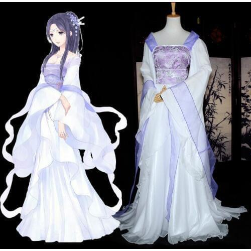 Game Miracle Nikki Ling Luo Nikki Around the World Series Summer Princess Costume Hanfu Stage Performance Cosplay Costume