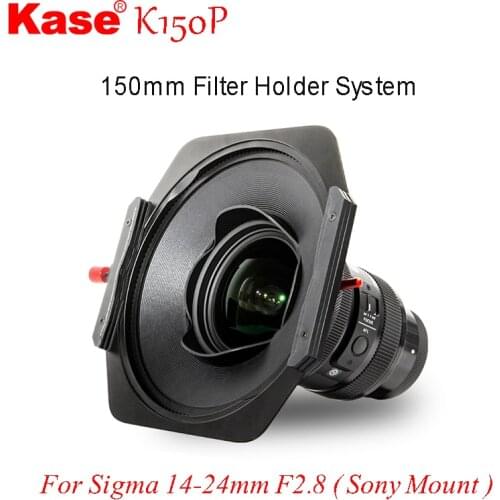 Kase K150P 150mm Magnetic Filter Holder for Sigma 14-24mm F2.8 ( Sony Mount ) Lens