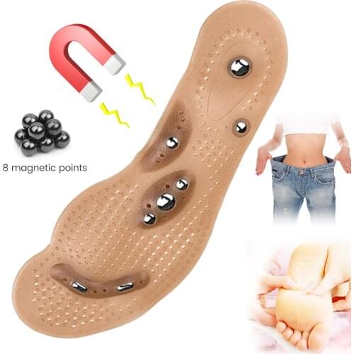 Foot Massager Magnetic Massage Insole Feet Massage Physiotherapy Therapy Acupressure Slimming Body Magnetic Massage Insole