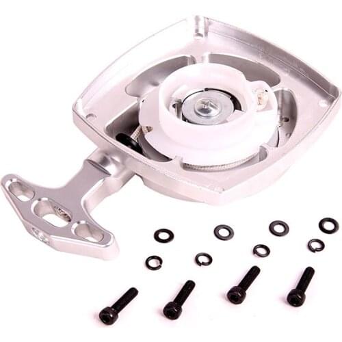 1/5 scale rc baja parts Rovan rc car spare parts New cnc alloy starter with CNC alloy turbine 95174