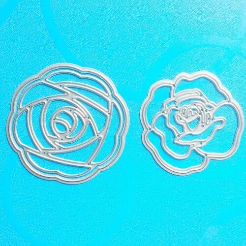 YINISE Metal Cutting Dies For Scrapbooking Stencils Flower DIY CUT Album Cards Decoration Embossing Folder Die Cuts Template