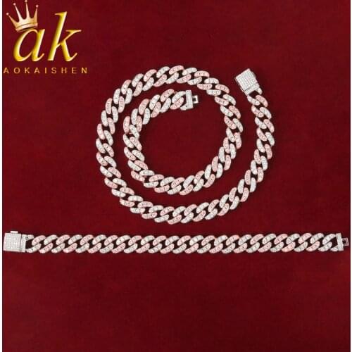 Necklace Bracelet Jewelry Sets Men Rock Jewelry Mix Color