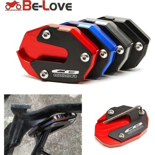 New Sale For HONDA CB1000R CB 1000R CB1000 R 2018 2019 2020 Kickstand Foot Side Stand Extension Pad Support Plate Enlarge Stand