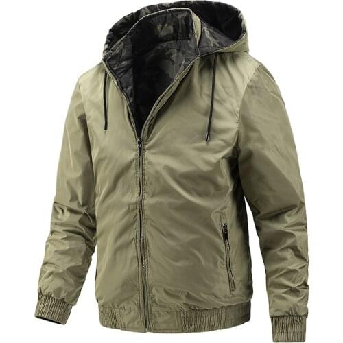 SHIXI Mens Camouflage Jackets