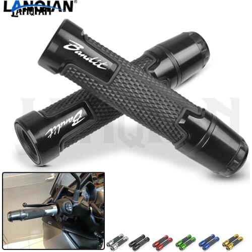 Universal 7/8" 22mm CNC Motorcycle Handlebar Girps For Suzuki Bandit 1250 650S GSF 250 600 600S 1200 1250 BANDIT Accessories