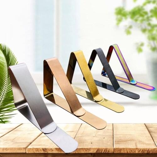 Tablecloth Clip Table Clip Telescopic Fixing Clip Stainless Tables Cover New