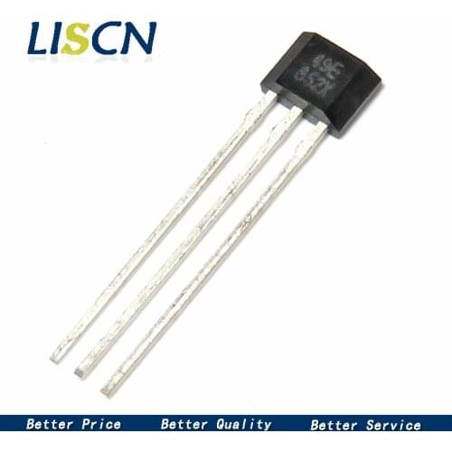 10pcs SS49E Hall element OH49E Hall sensor Hall Effect Sensor new 49E