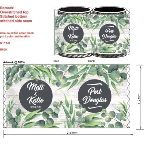 135pcs Customize Logo Good Quality Neoprene Can Coolers Stubby Holders Can Sleeves 5mm Thickness With Base Stubby Cooler