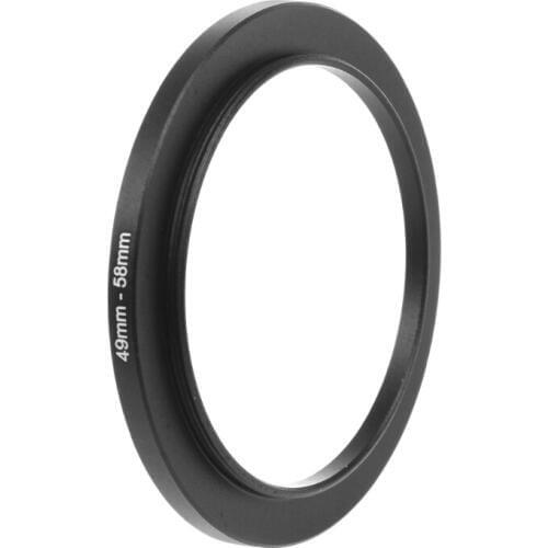49mm To 58mm Metal Step Up Rings Lens Adapter Filter Camera Tool Accessories New
