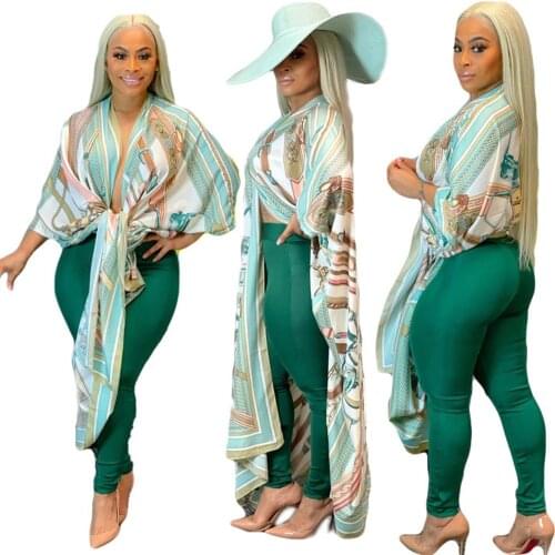 African Dresses For Women Fashion Dashiki Print Blouse Dress 2021 New Irregular Dress African Clothing Streetwear Vestido Green