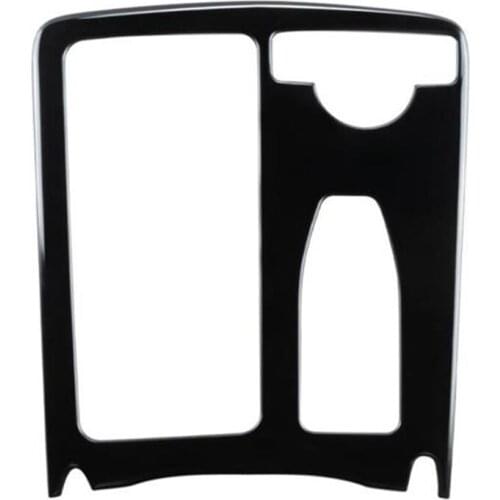 Car Center Console Water Cup Holder Frame Cover Trim Accessories for Mercedes Benz C Class W204 C180 C200 2007-2014(RHD)