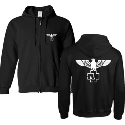 Mens clothing Sweatshirt Warm Fleece Thicken Jacket classical warplane Print Anime Fashion Streetwear Fitness Mens Sportswear