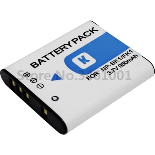 NP-BK1 Battery +NPBK1 NP BK1 Camera Battery For Sony DSC-W190 DSC-S750 DSC-S780 DSC-S950 S750 S780 S950 DSC-S980 W