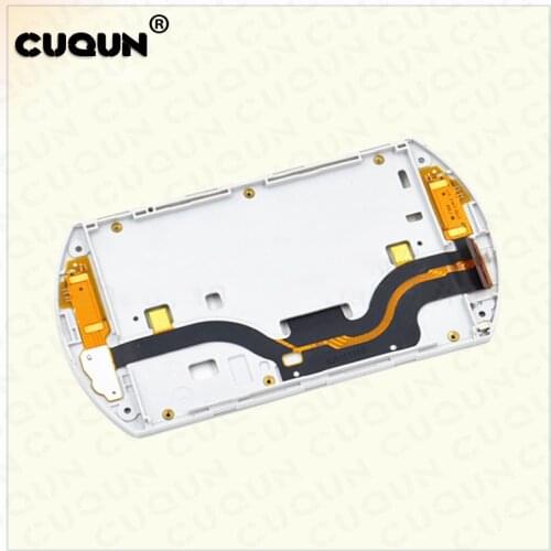 Original LCD Cable With Back Cover Case For PSP GO Console LCD Screen Cable And Housing Case Backside