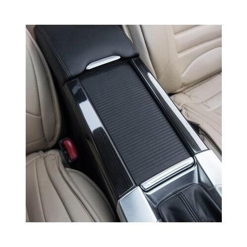 Stainless Steel Interior Cup Holder Panel Cover Trim Fit For Volvo XC60 V60 S60 2011 2012 2013 2014 2015 2016 2017