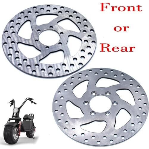 Front and Rear Disc Brake Plate Disc with 6 Mounting Hole for Halle Electric Scooter e-Bike