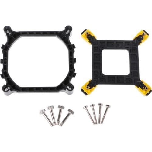 PC CPU Heatsink Mounting Bracket Holder Base Backplate Kit for intel 115X/1366/2011