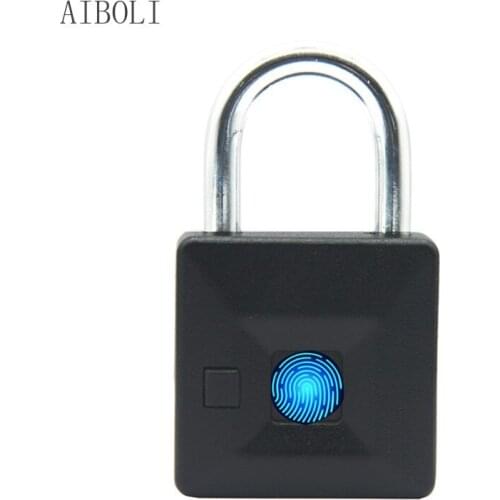 Smart password lock Fingerprint password padlock Electronic password lock