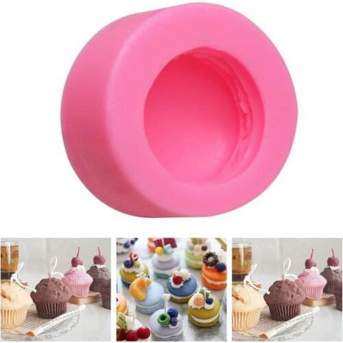 1PCS Dessert Mold Portable Lightweight Healthy DIY Candle Mold Dessert Macaron Muffin Cake Mould for Home Baking Tool Cake Decor