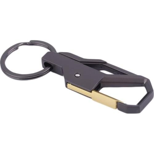 2017 Personality Auto Vehicles Accessory Protable Zinc Alloy Car Business Keychain Key Ring For Men Beautiful Gift Worldwide