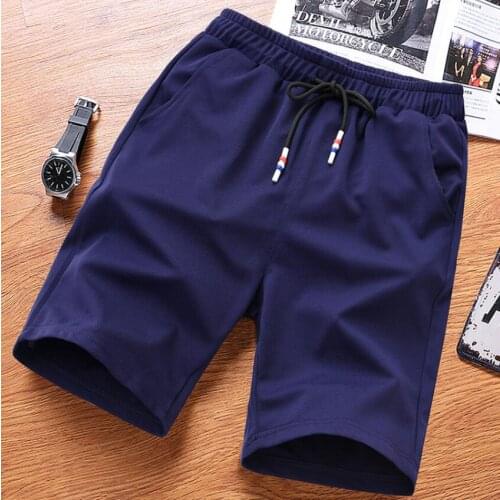2021 Cotton Casual Men Boardshorts Homme Classic Clothing Beach Shorts Male