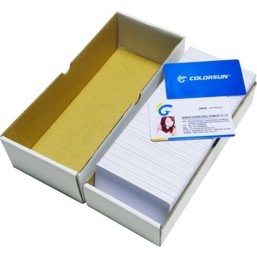 230PCS/Lot Printable Blank Inkjet PVC ID Cards For Canon for Epson Printer P50 A50 T50 T60 R390 L800 waterproof