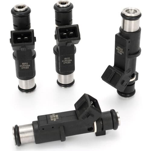 4PCS New Fuel Injectors for Citroen Berlingo C2 Saxo Xsara for Peugeot 106 206 306 307 OEM # 0280156357 75116357 01F002A 1984E2