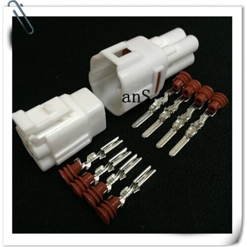 4P waterproof connector 4-pin car connector 4-hole plug