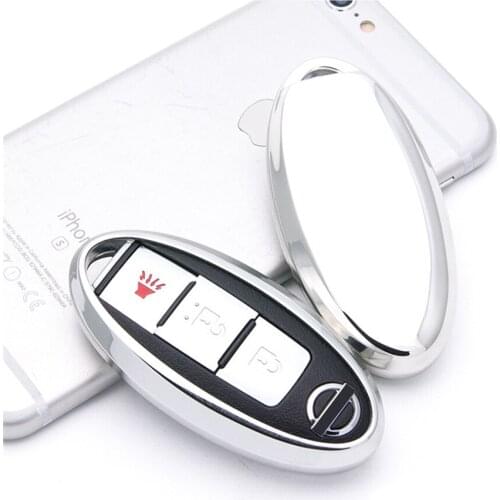 TPU Car Key Case Cover Key Protection Shell For Infiniti Q50 FX35 FX FX37 G37 G35 QX70 G35 Anti-wear Key Bag