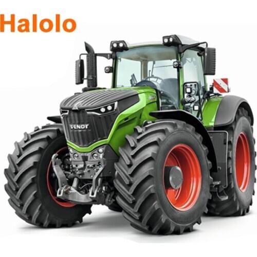 RC Truck Farm Tractor 2.4G Remote Control Trailer Dump/Rake 1:16 High Simulation 38.5CM Construction Vehicle Children Toys Hobby