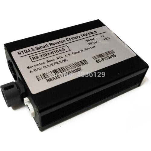 Car Camera Interface For 2015 Mercedes GLA/A/G Class NTG4.5 Parking guidelines