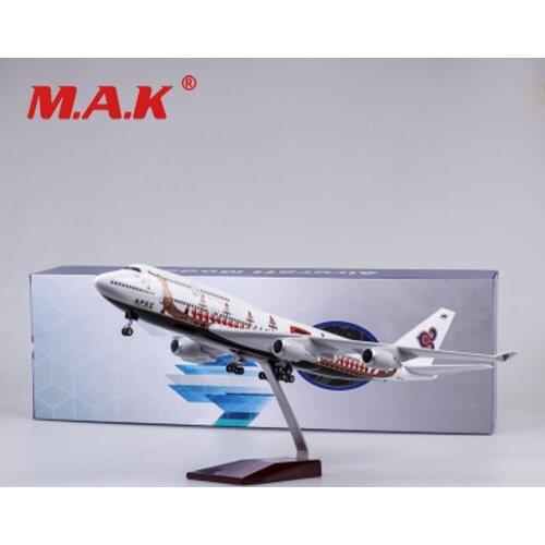 1:150 Boeing 747 model airplane civil aviation airliner collection gift 47CM without light