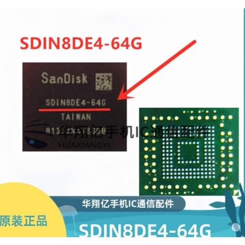 Xinyuan 100% new original SDIN9DW4-64G BGA memory chip SDIN9DW4 64G