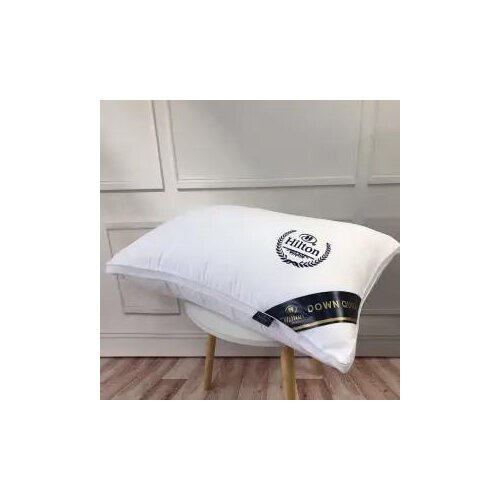 Hilton five-star hotel pillow Solid color Microfiber filling Cushion for Bedroom Sleep Bedding Rectangular pillow core 48x74cm